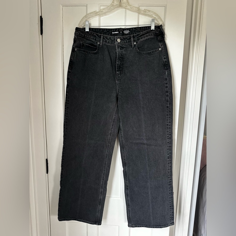 Old Navy Sky-Hi Wide Leg Jeans